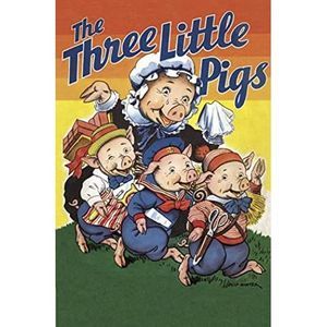 The Three Little Pigs (Shape Books) (Paperback)